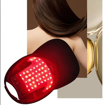 Casque de Traitement Capillaire LED – Lumière Rouge et Bleue