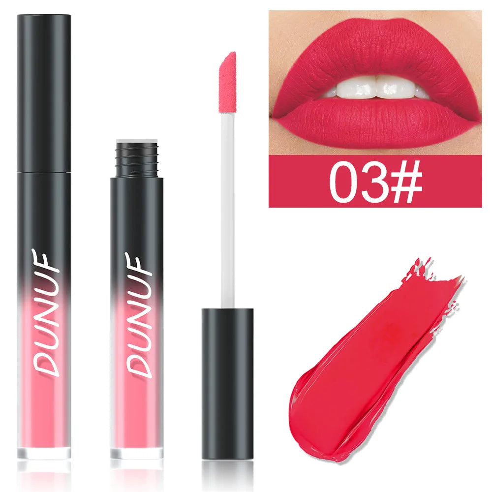 Rouge à Lèvres Mat, Longue Tenue, Gloss Hydratant