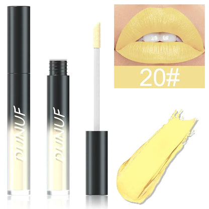 Rouge à Lèvres Mat, Longue Tenue, Gloss Hydratant
